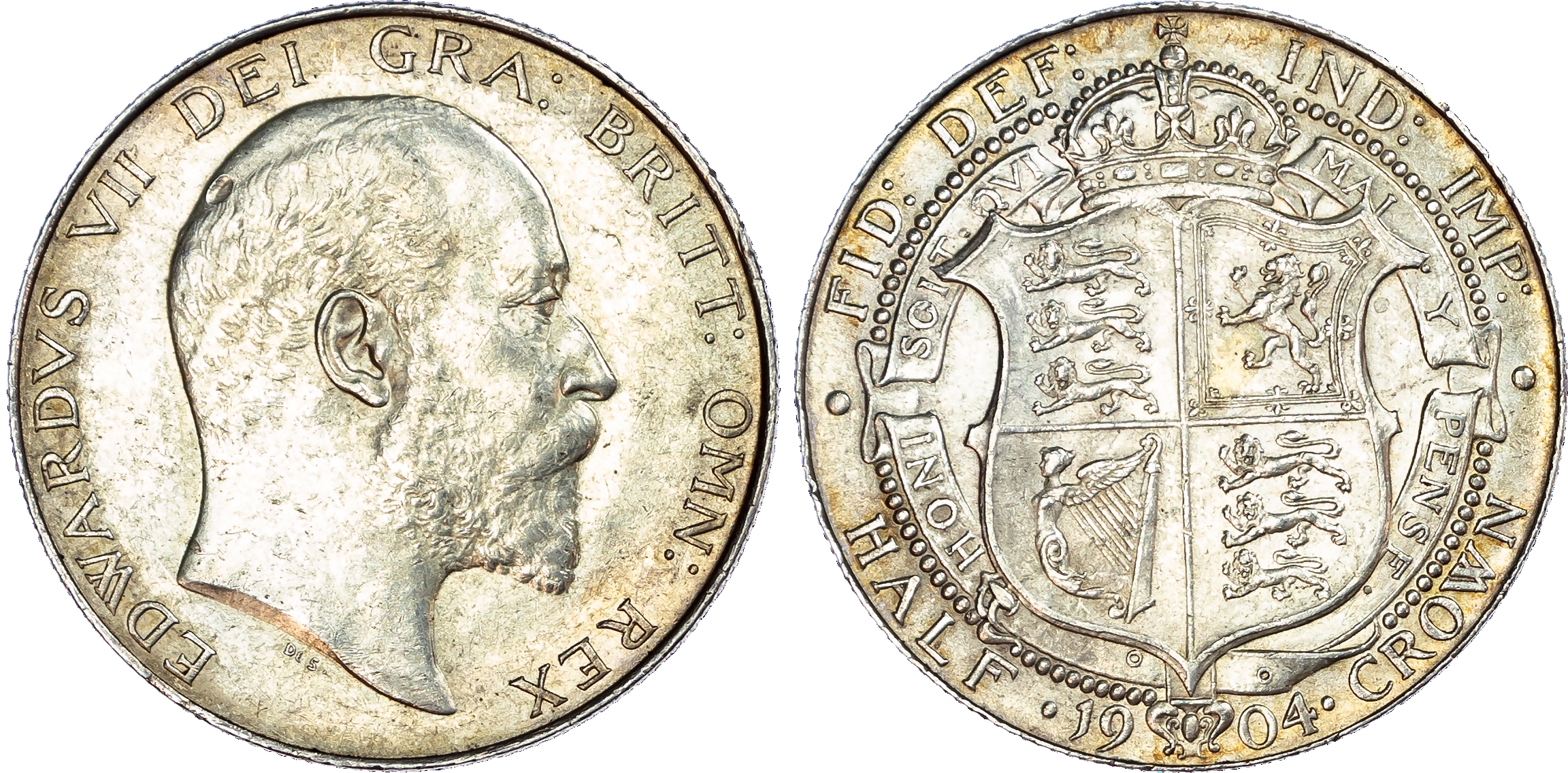 Edward VII (1901-1910), Halfcrown, 1904