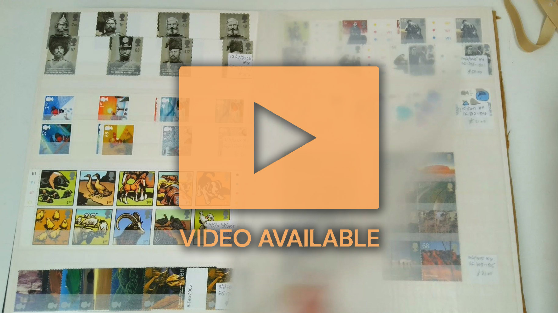 GB 1971 to 2006 mint accumulation