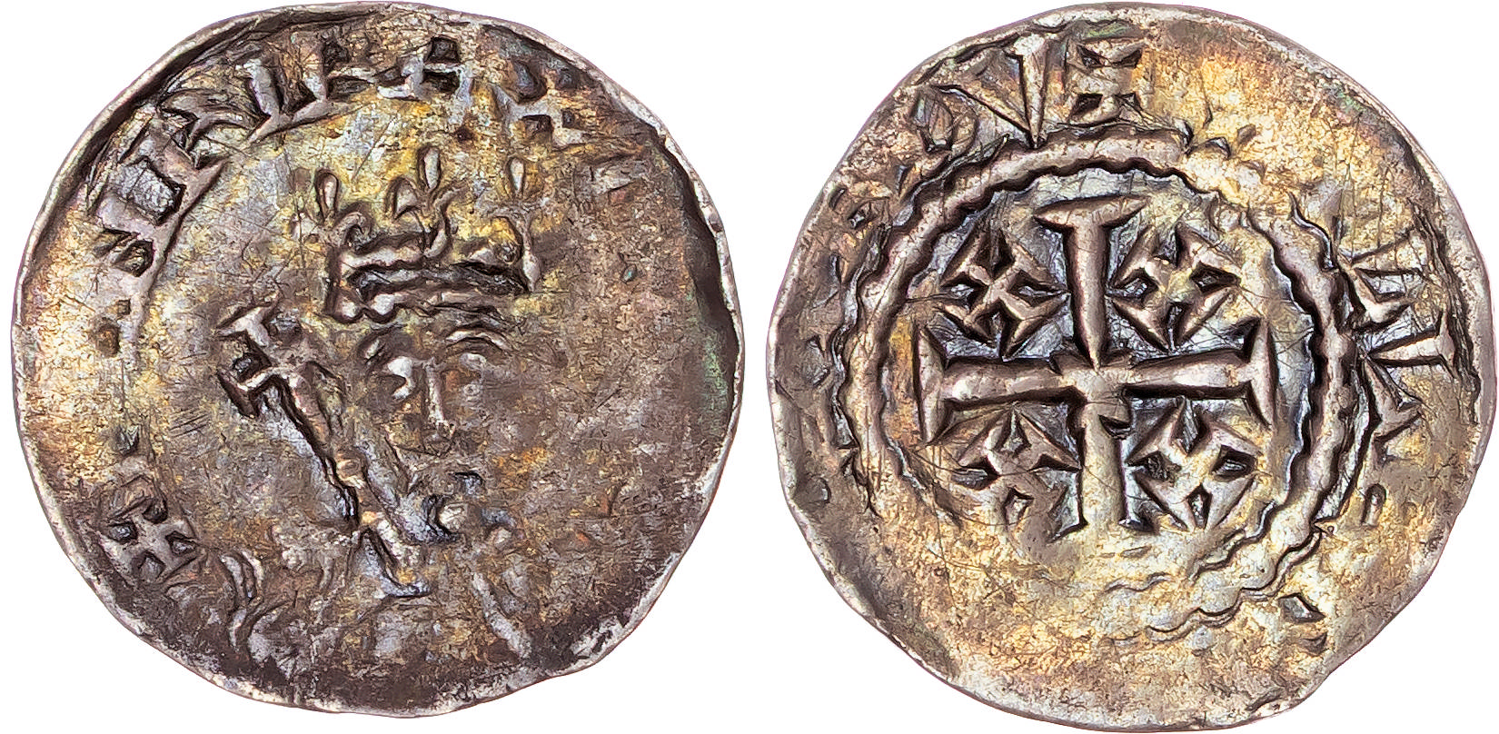 Henry II (1154-1189), AR Penny, Cross and Crosslets (‘Tealby’) Coinage (1158-80), class A2, Carlisle mint, Willem as moneyer.