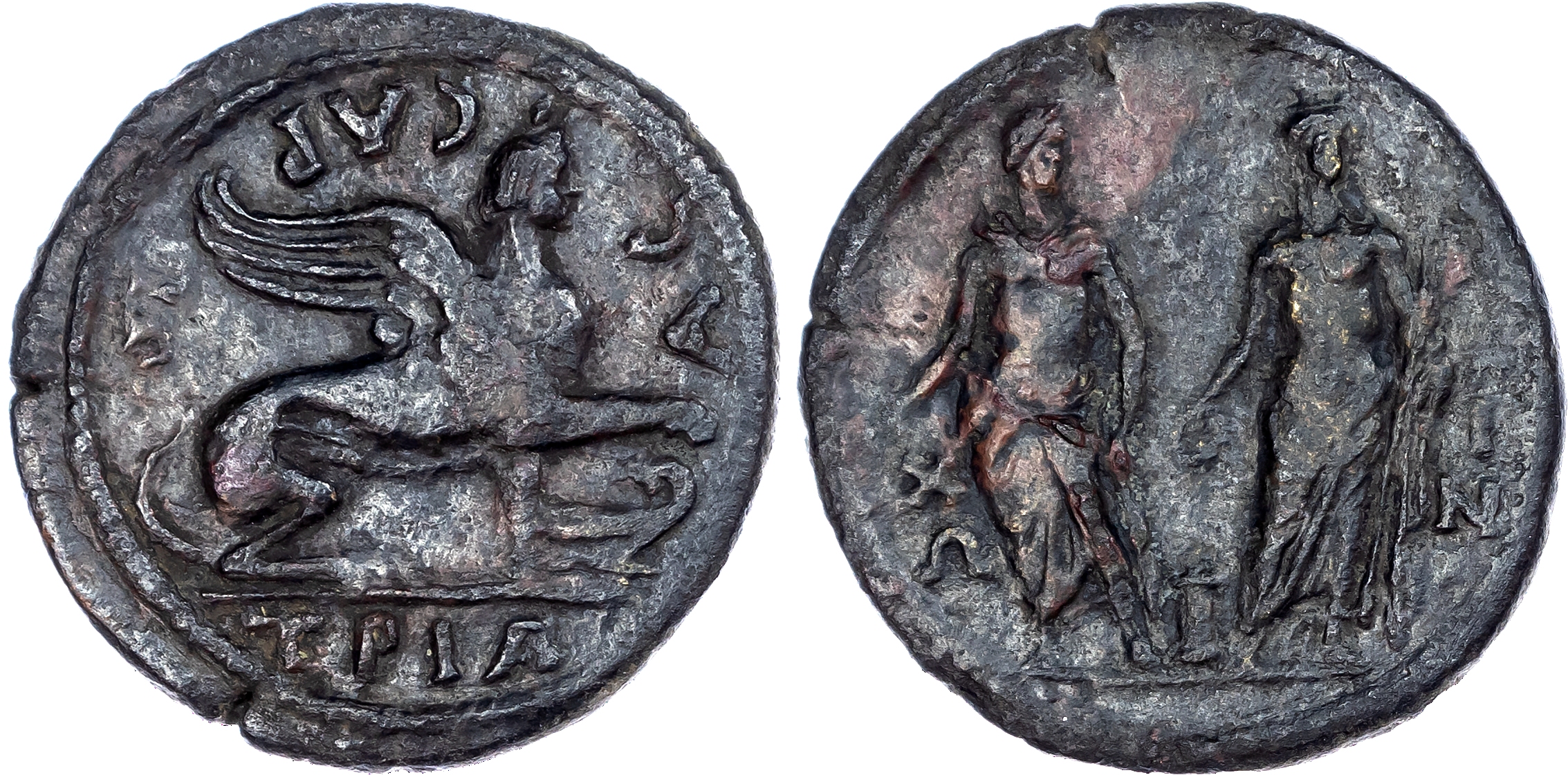 Islands off Ionia, Chios (Late 1st – 2nd Century AD) AE 31mm, 12.46g.
