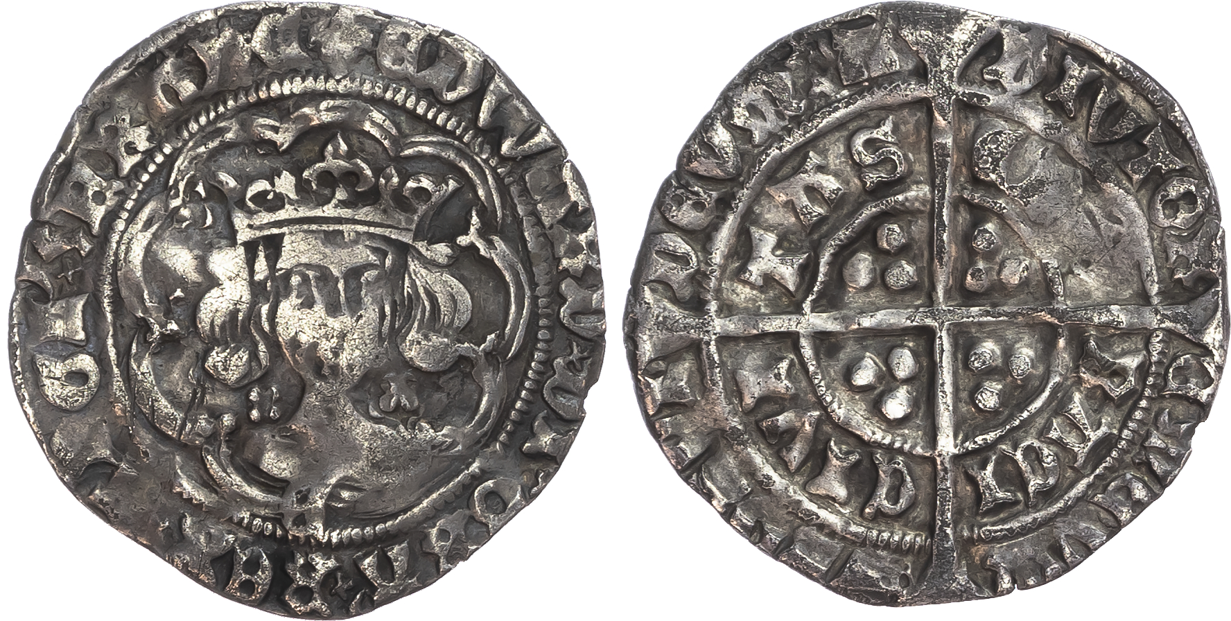 Edward IV (First Reign, 1461-1470), Groat, Light Coinage (1464-1470), York mint, mm. lis/crown.