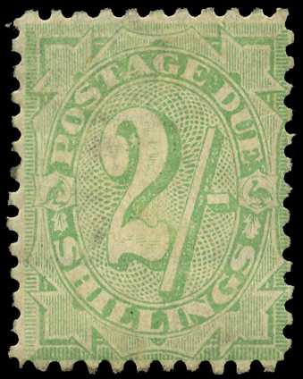 Postage Dues. 1908-9 2/- dull green perf 11,...