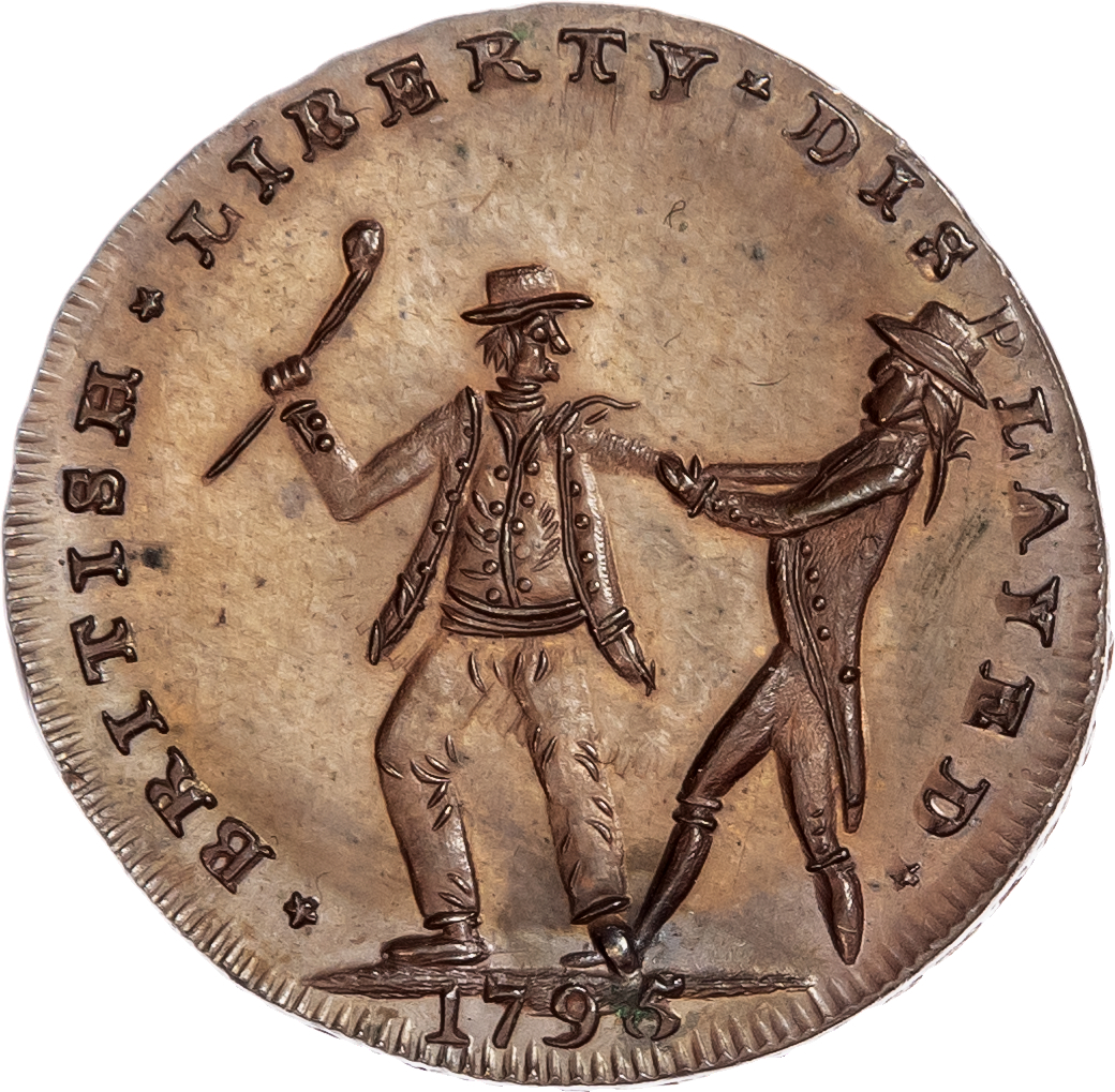 London - Holborn, Thomas Spence Halfpenny 1796