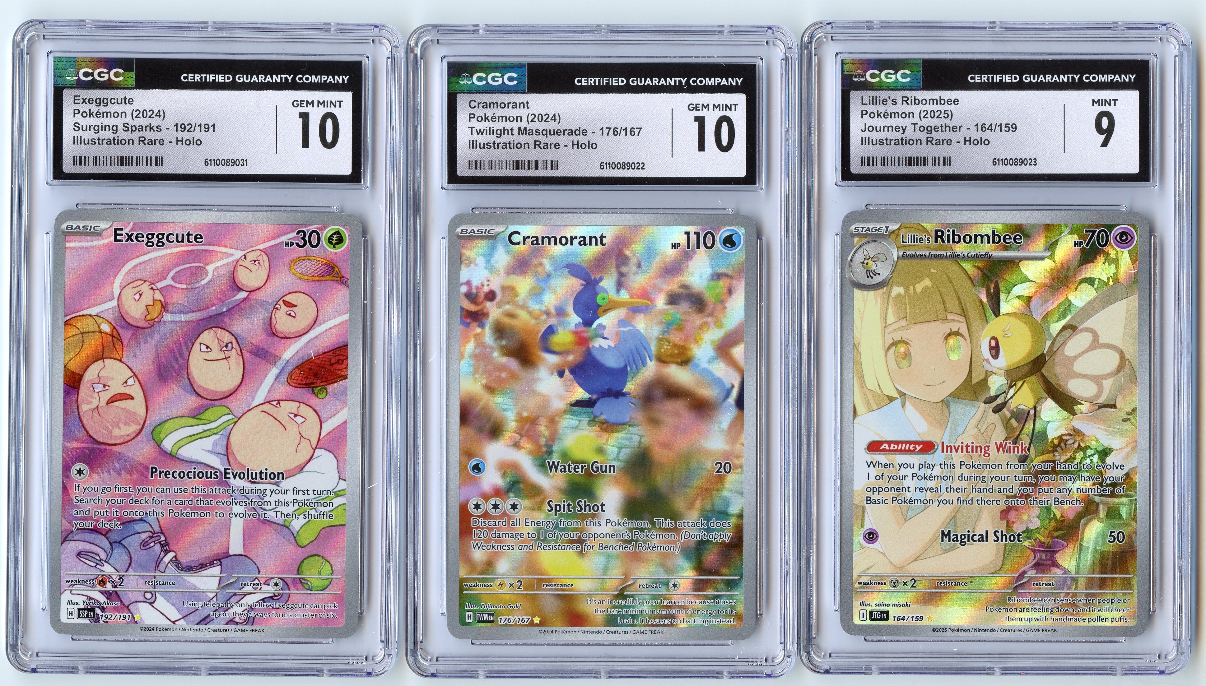 CGC Graded Illustration Rare Bundle (X6 Slabs)