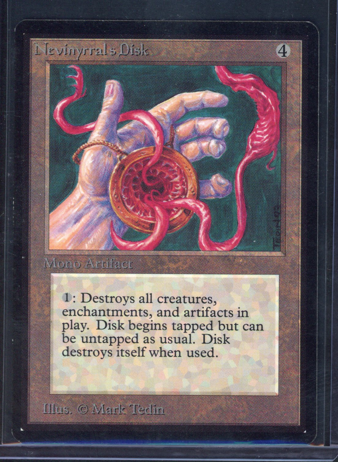 Magic The Gathering - Nevinyrral's Disk - BETA - Near Mint