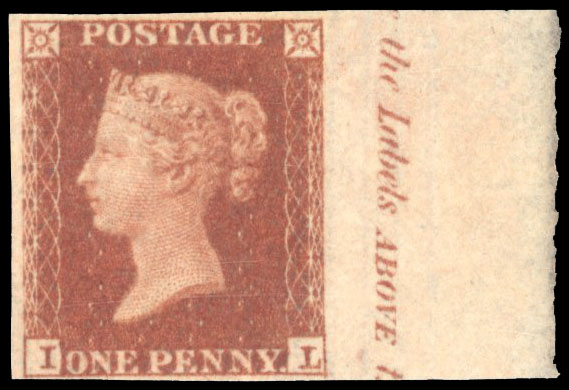 GB 1841 1d red Die I Plate 157 IL imprimatur SG 8