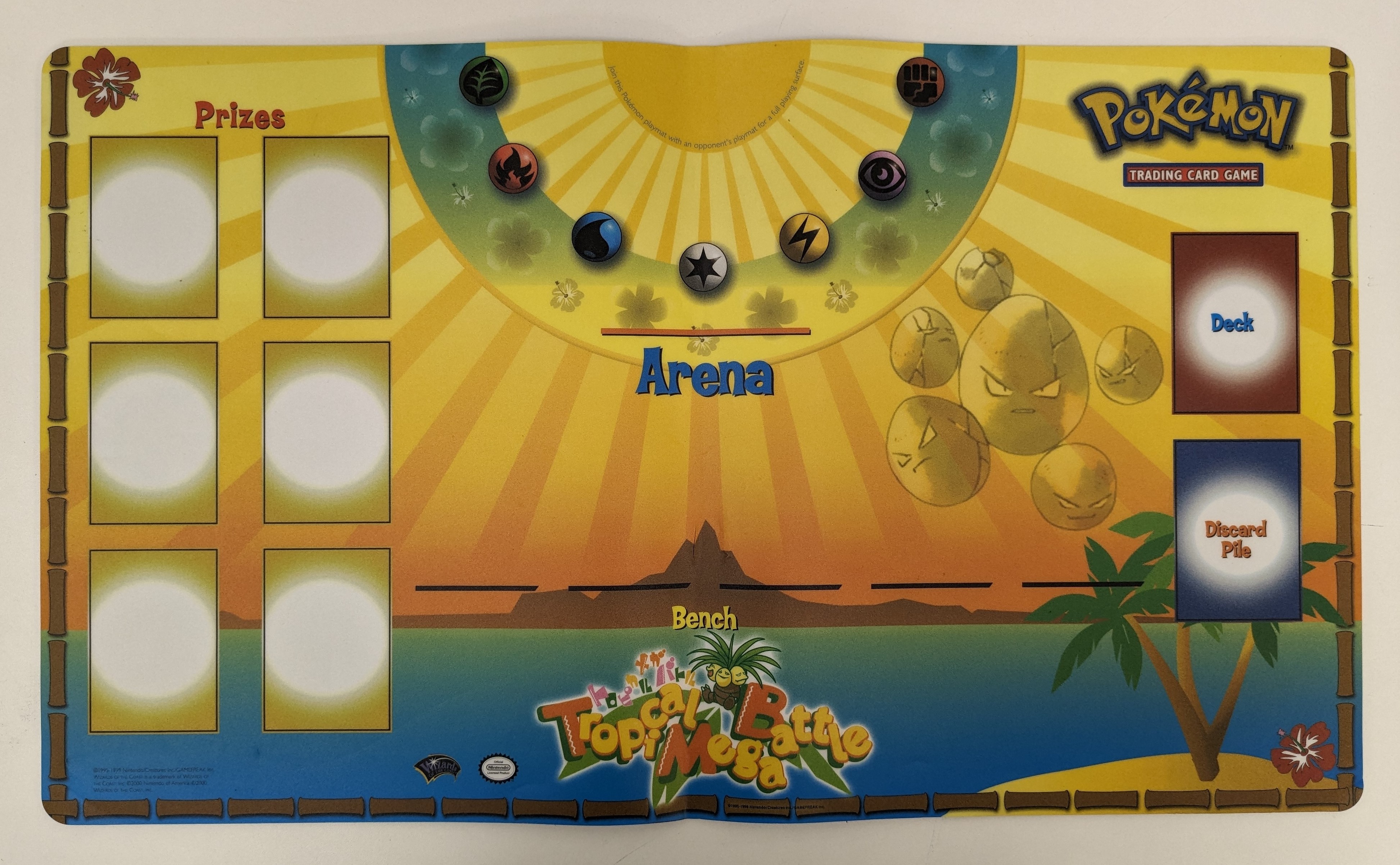 Pokémon Tropical Mega Battle Play Mat 2000
