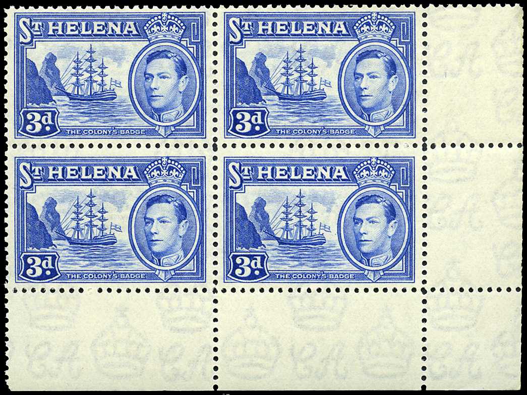 1938-44 set to 1/- in Plate blocks,...