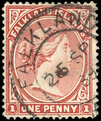 Falkland Islands SG 5x used