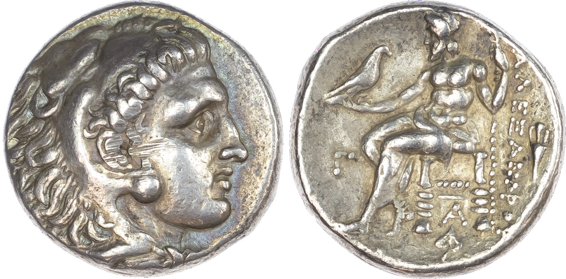 Kingdom of Macedon, Alexander the Great (336-323 BC) AR Tetradrachm, posthumous issue, mint of Sardis, c. 318-315 BC, struck