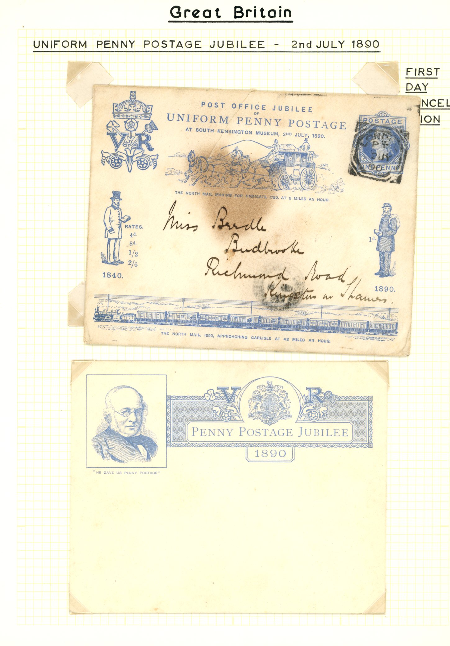 1878-91 Selection of used QV high...