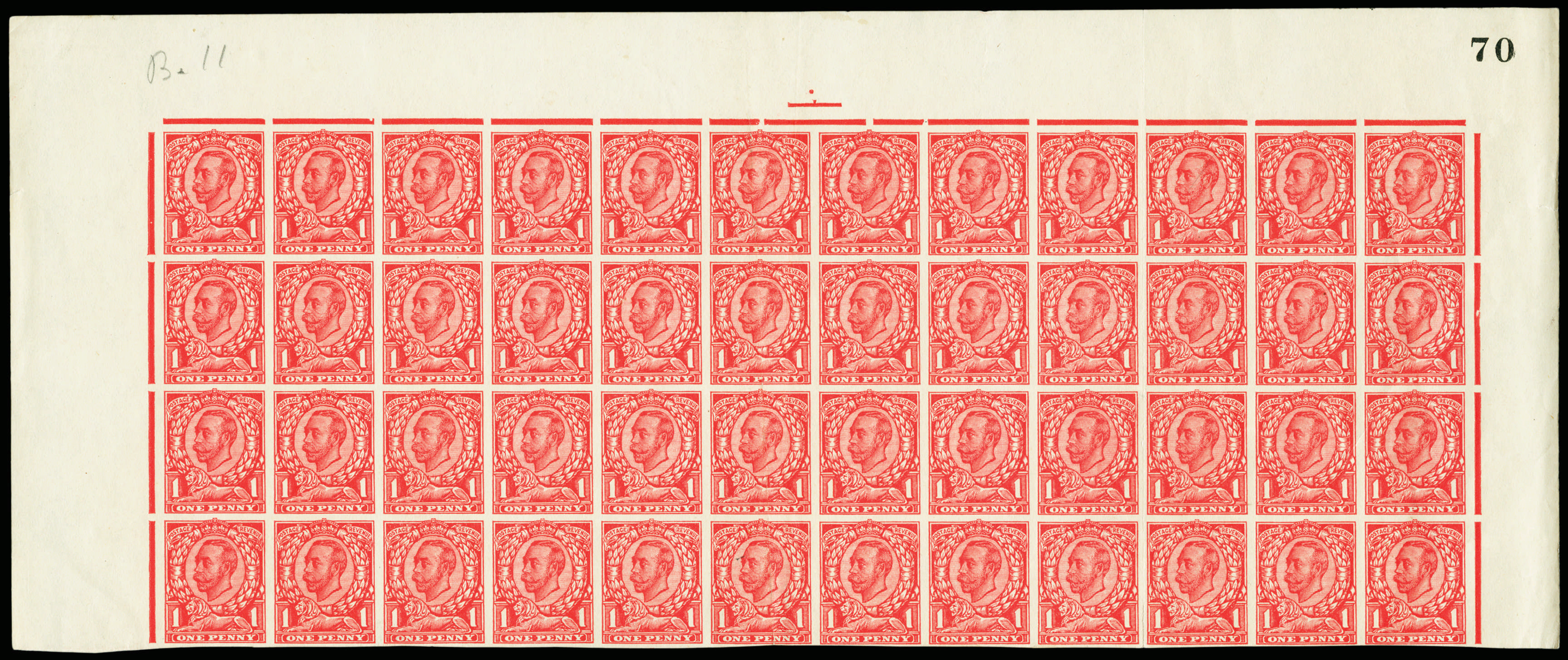 1912 (Mint) SG341var