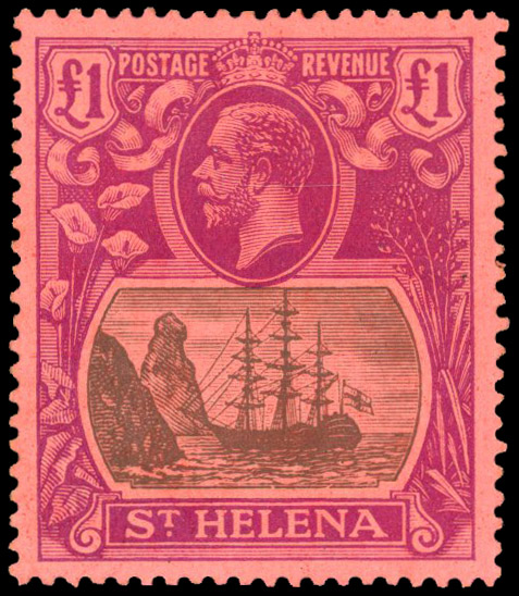 St Helena SG 96 var mint
