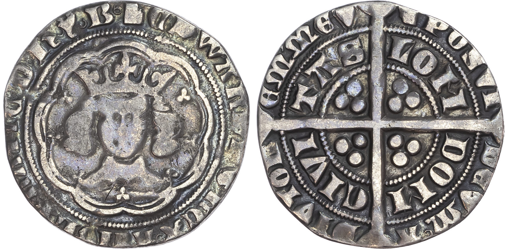 Edward III (1327-1377), Groat, fourth coinage, pre-treaty period, series D (1352-53).