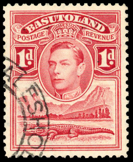 Basutoland SG 19a used