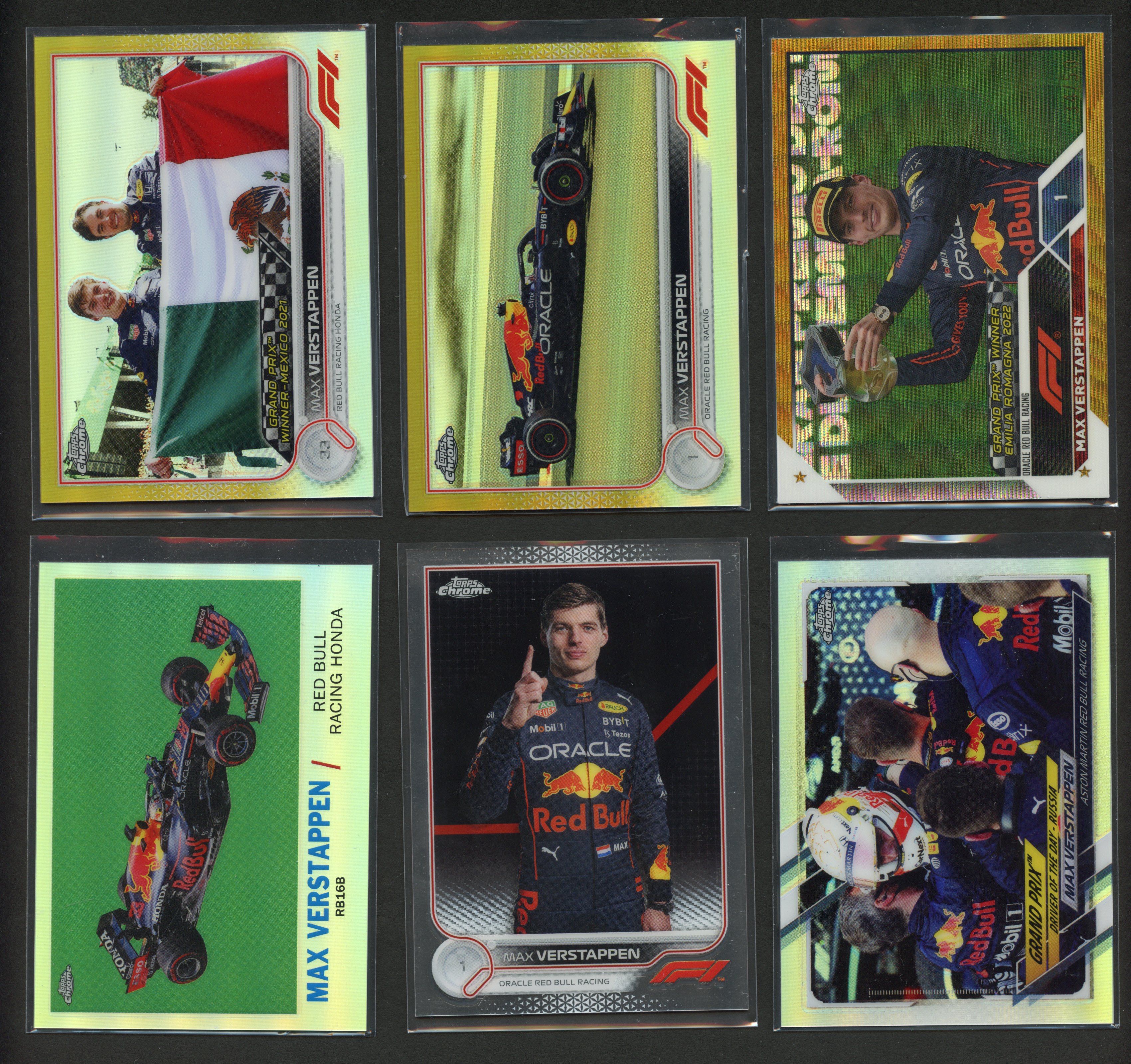 <p>Topps Chrome Max Verstappen Refractor Bundle</p>