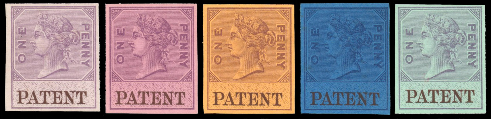 GB Patent Revenue tinted paper trials. 