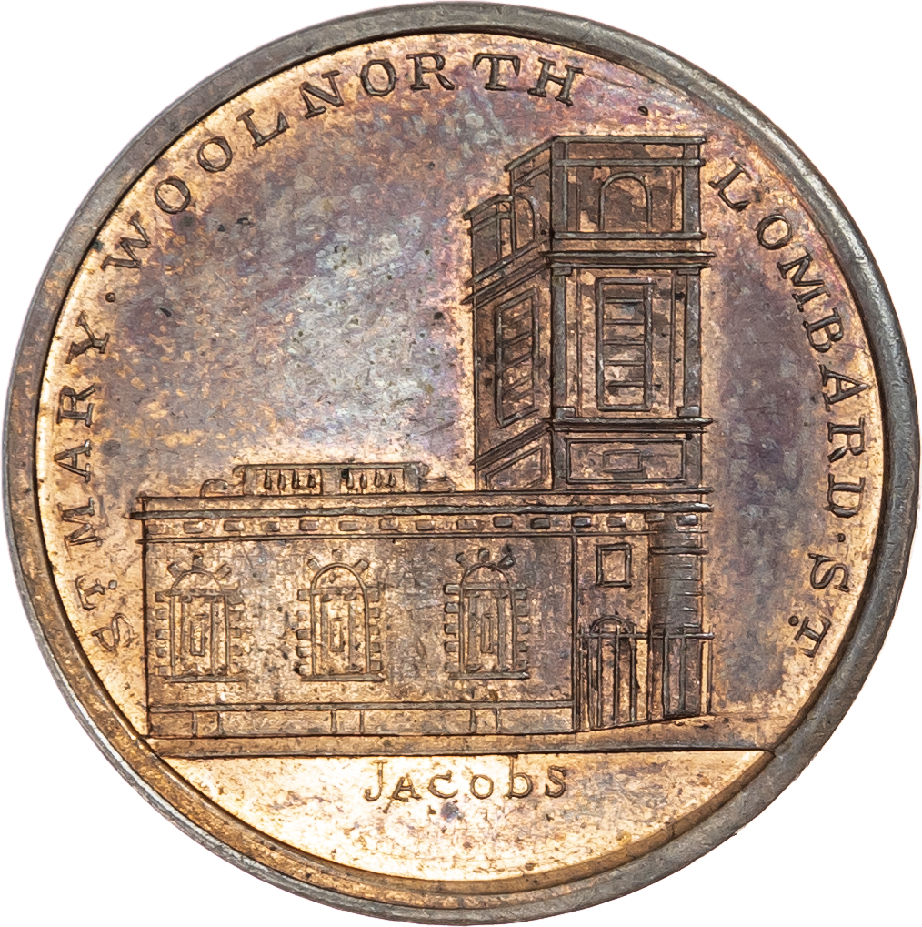 London - Holborn, Paul Skidmore’s ‘London Churches Series’ Halfpenny