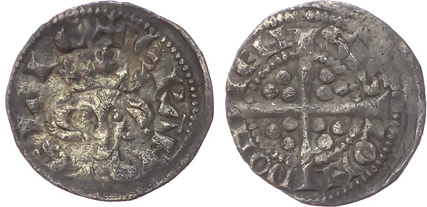 Edward I (1272‑1307), AR Farthing, London mint, Sterling Silver Issue (5.51 grains), class 3de.