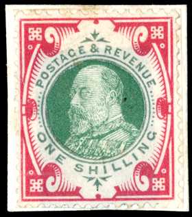 1901 1s Composite "Paste Up" essay of the Victorian "Jubilee" series. A spectacular Series "B" essay with a lithographed...