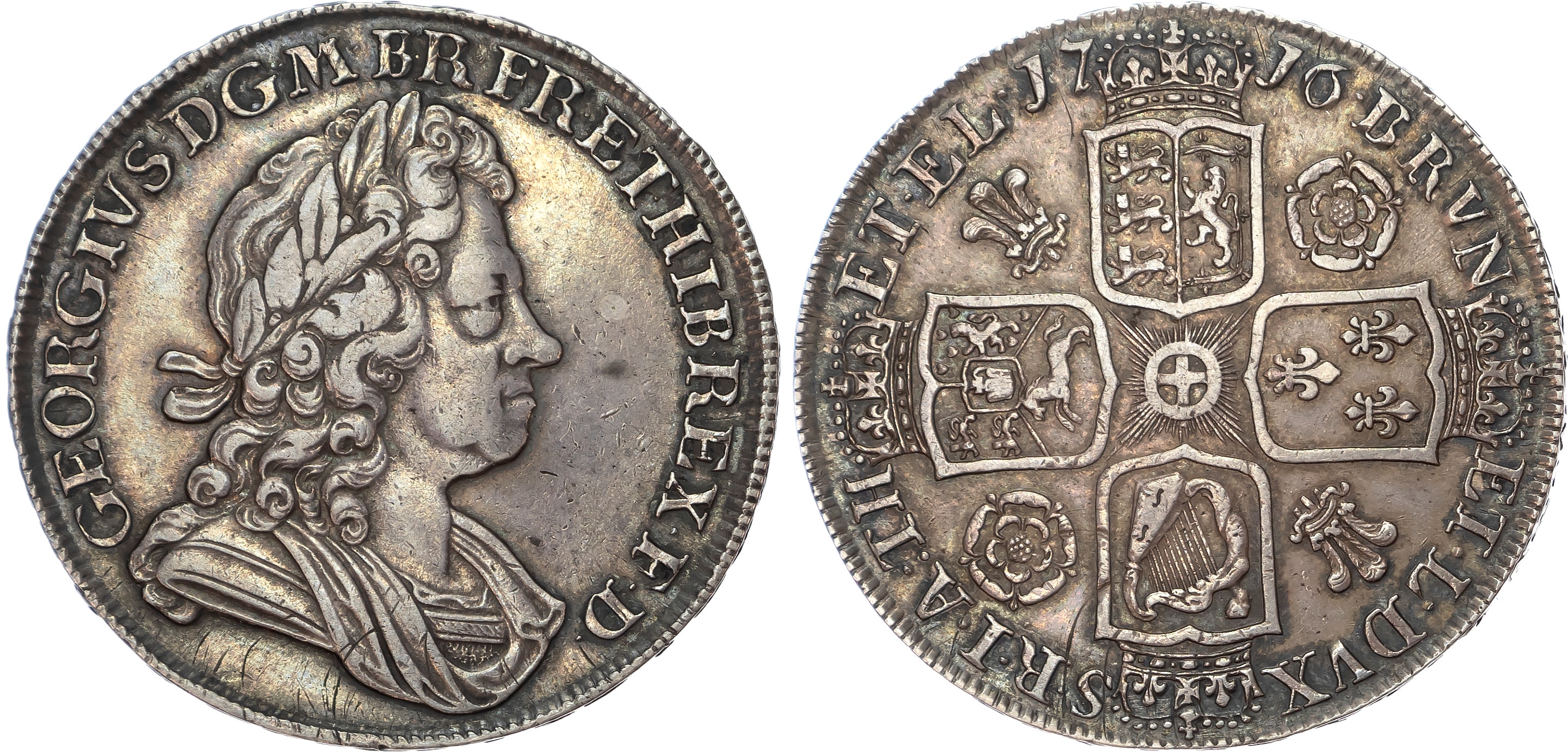George I (1714-1727) Crown, 1716, SECVNDO.