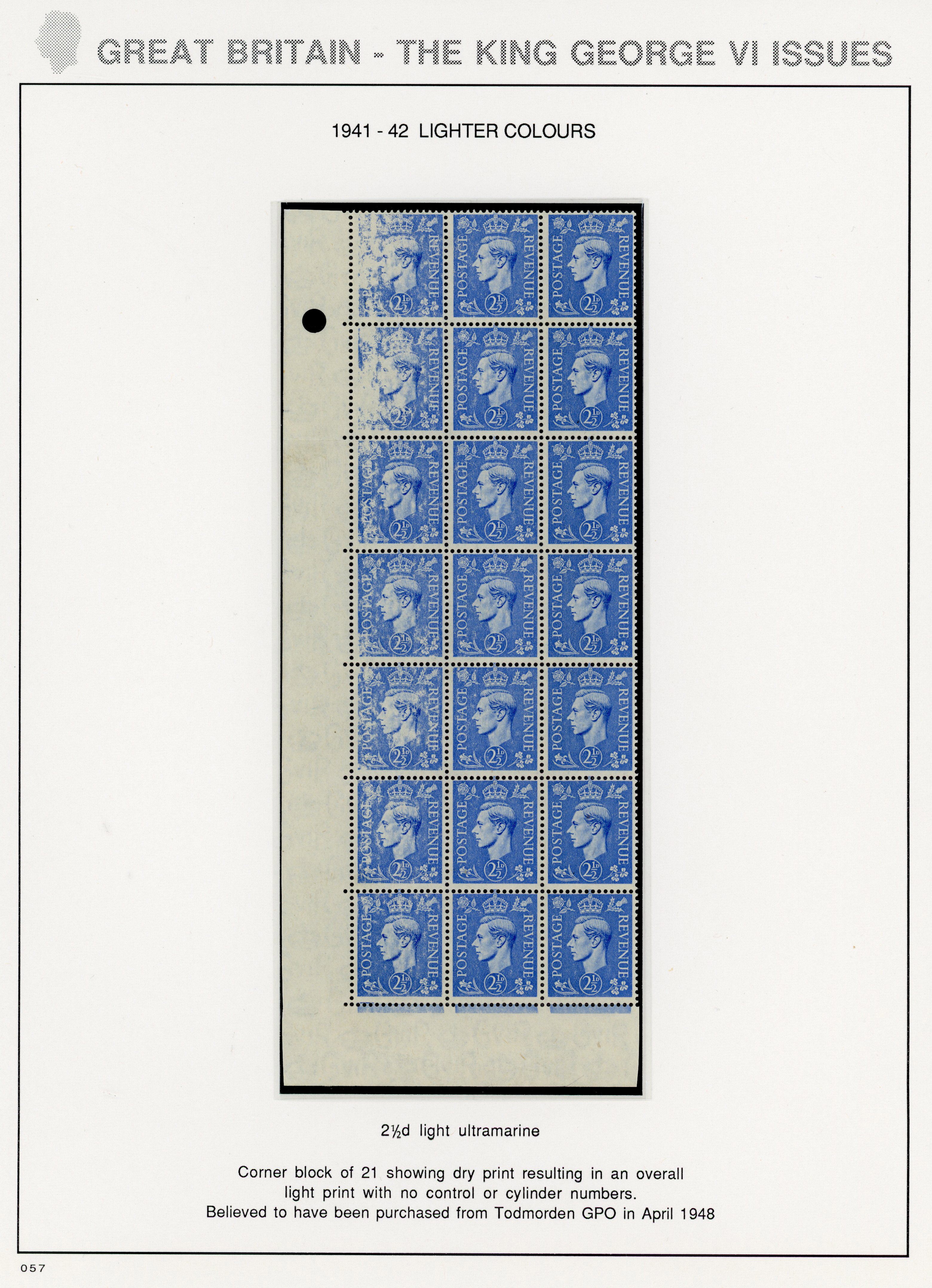 GB SG 489 var block mint