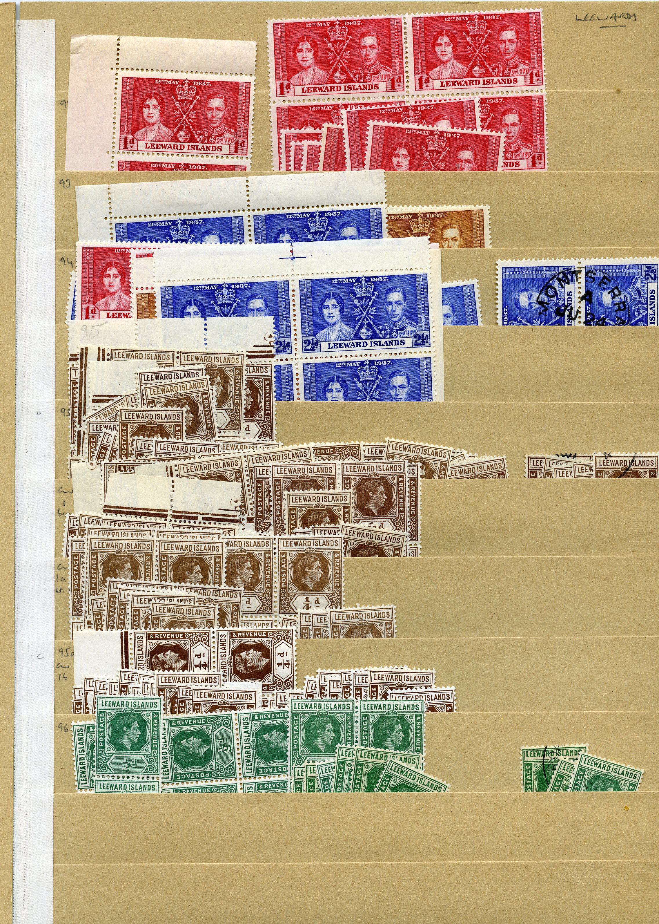 KG VI stock on manila stocksheets, strong...