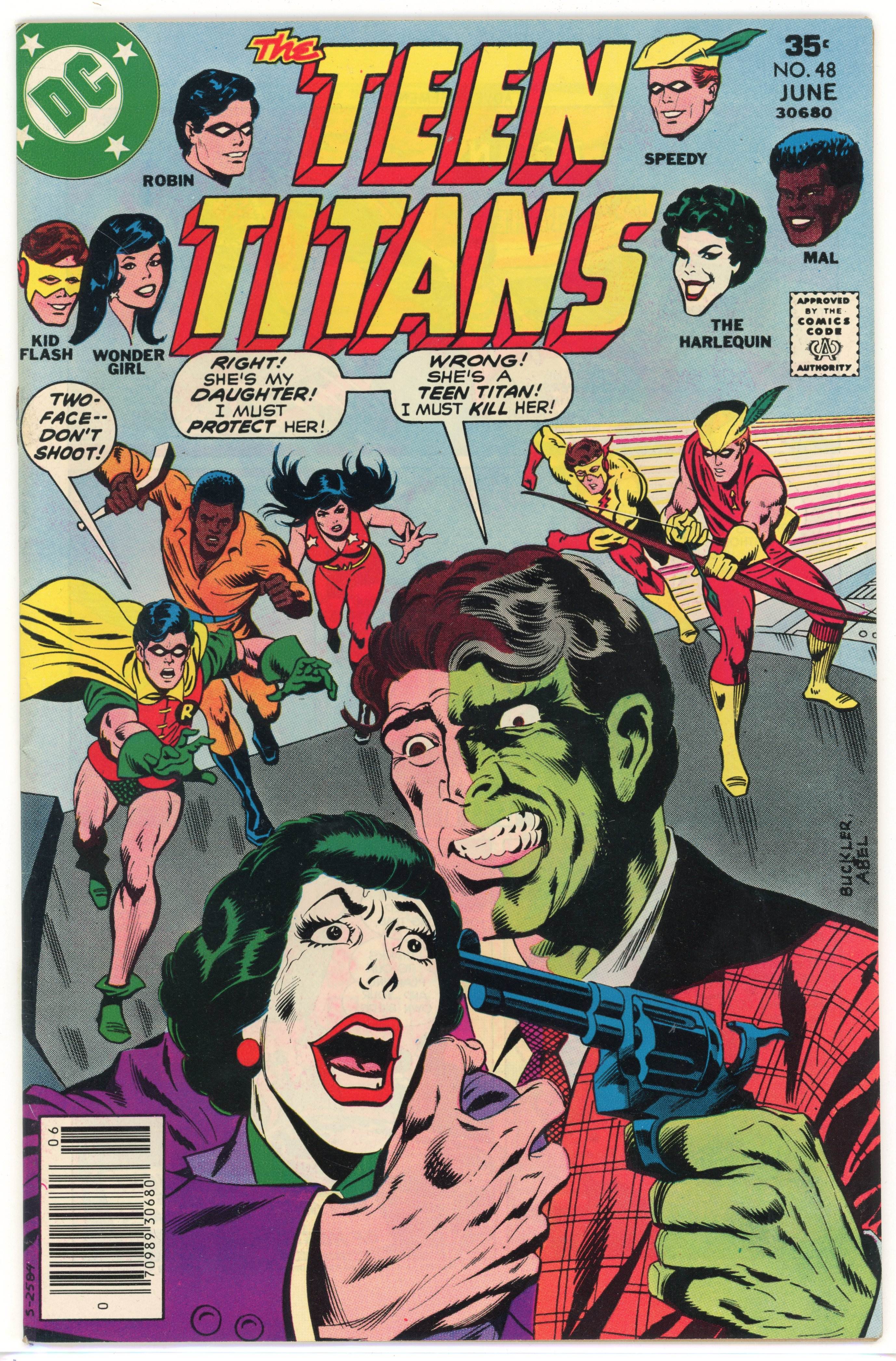 Teen Titans #48 (DC Comics, 1977) First Karen Beecher as Bumblebee
