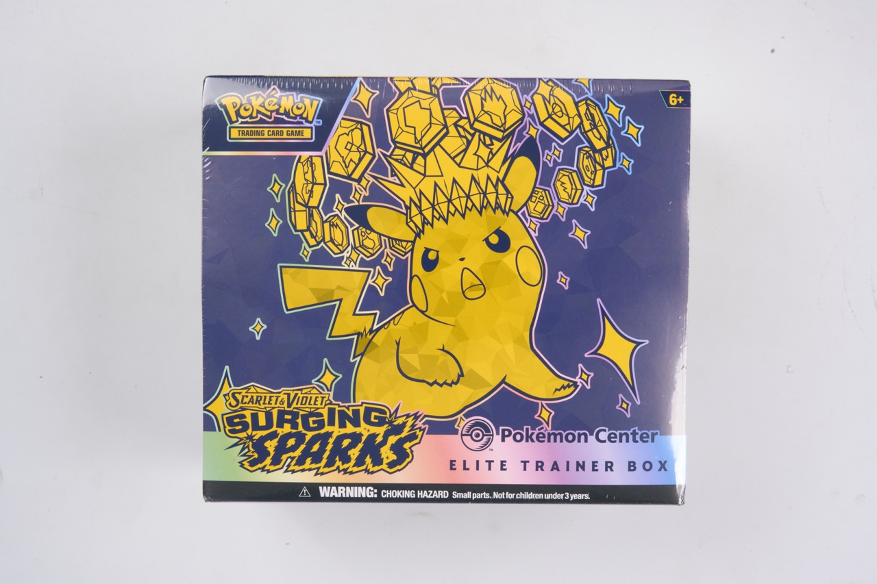 Pokemon Center Surging Sparks Elite Trainer Box - sealed