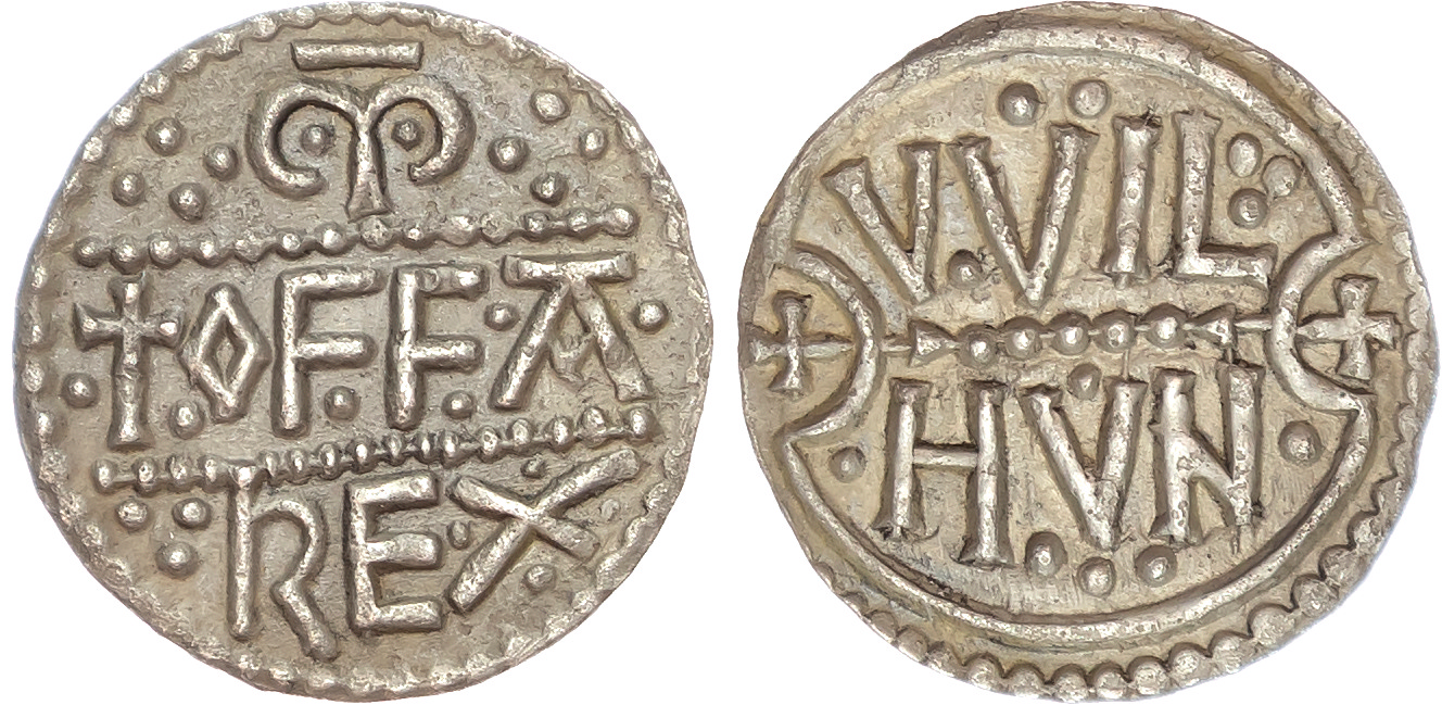 Kings of Mercia, Offa (757‑796), AR Penny, Heavy Coinage (c. 792-796).