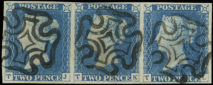 SG6 1840 2d Pale blue Pl.1 (TJ-TL) VFU