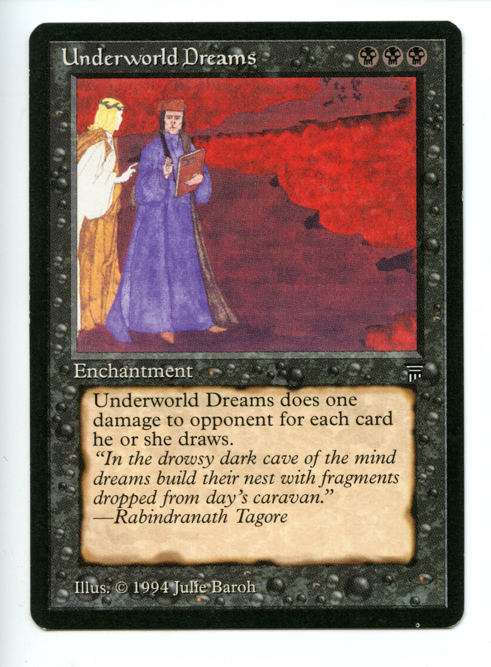 Magic the Gathering - Underworld Dreams   - Legends  - Lightly Played 