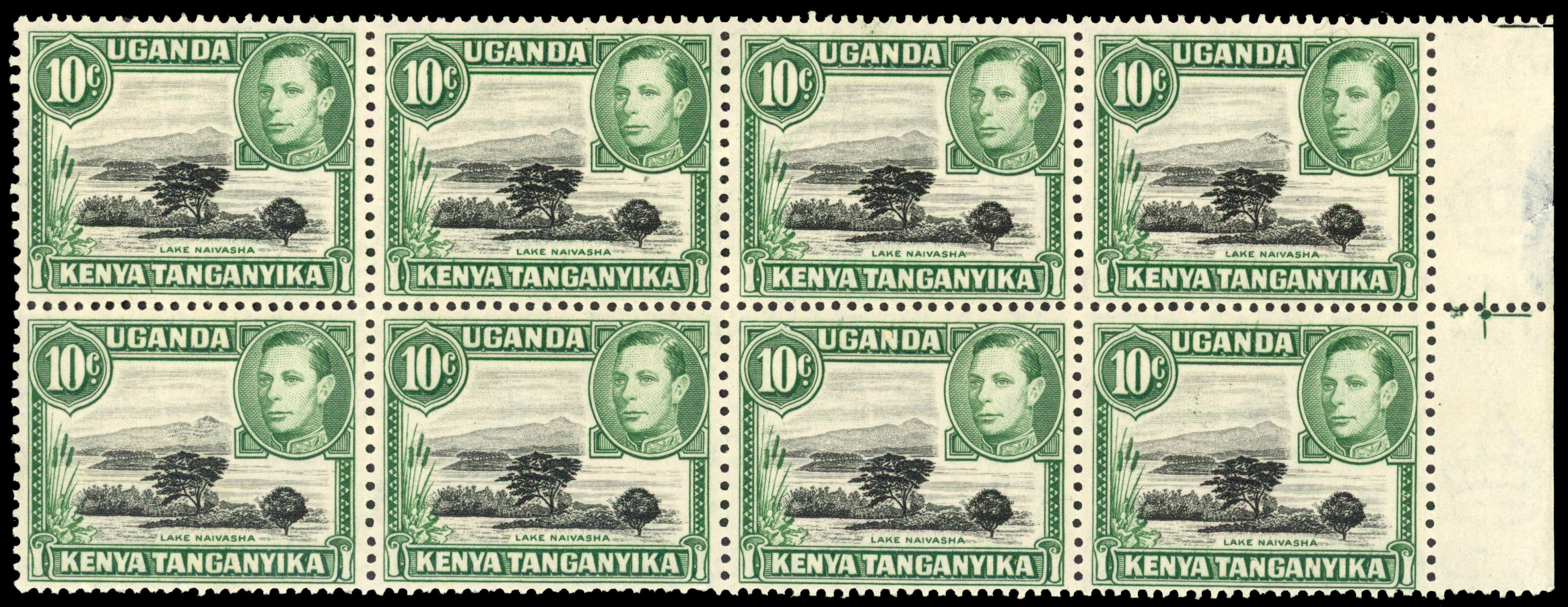 KUT SG 135a, ab block mint