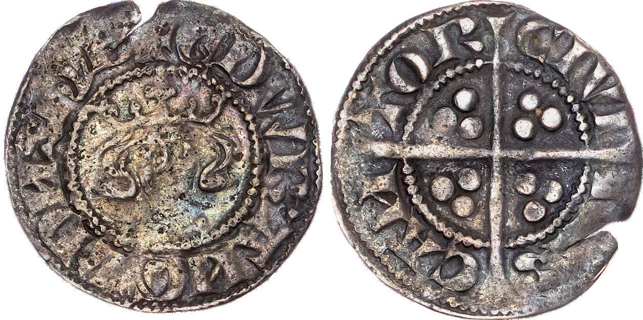 Edward I (1272-1307), AR Penny, Canterbury mint.