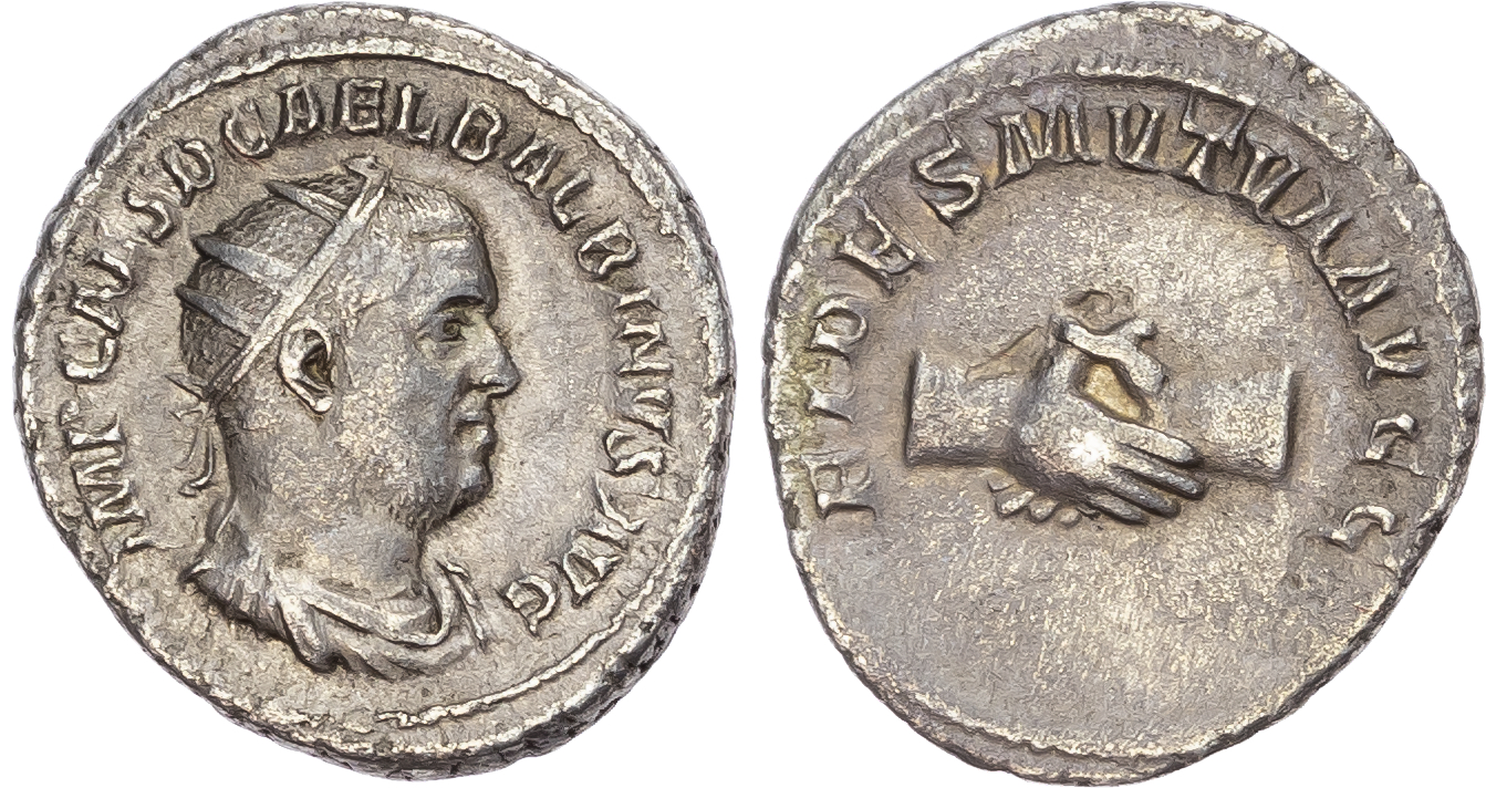 Balbinus (AD 238) AR Antoninianus, Rome, 5.17g. 