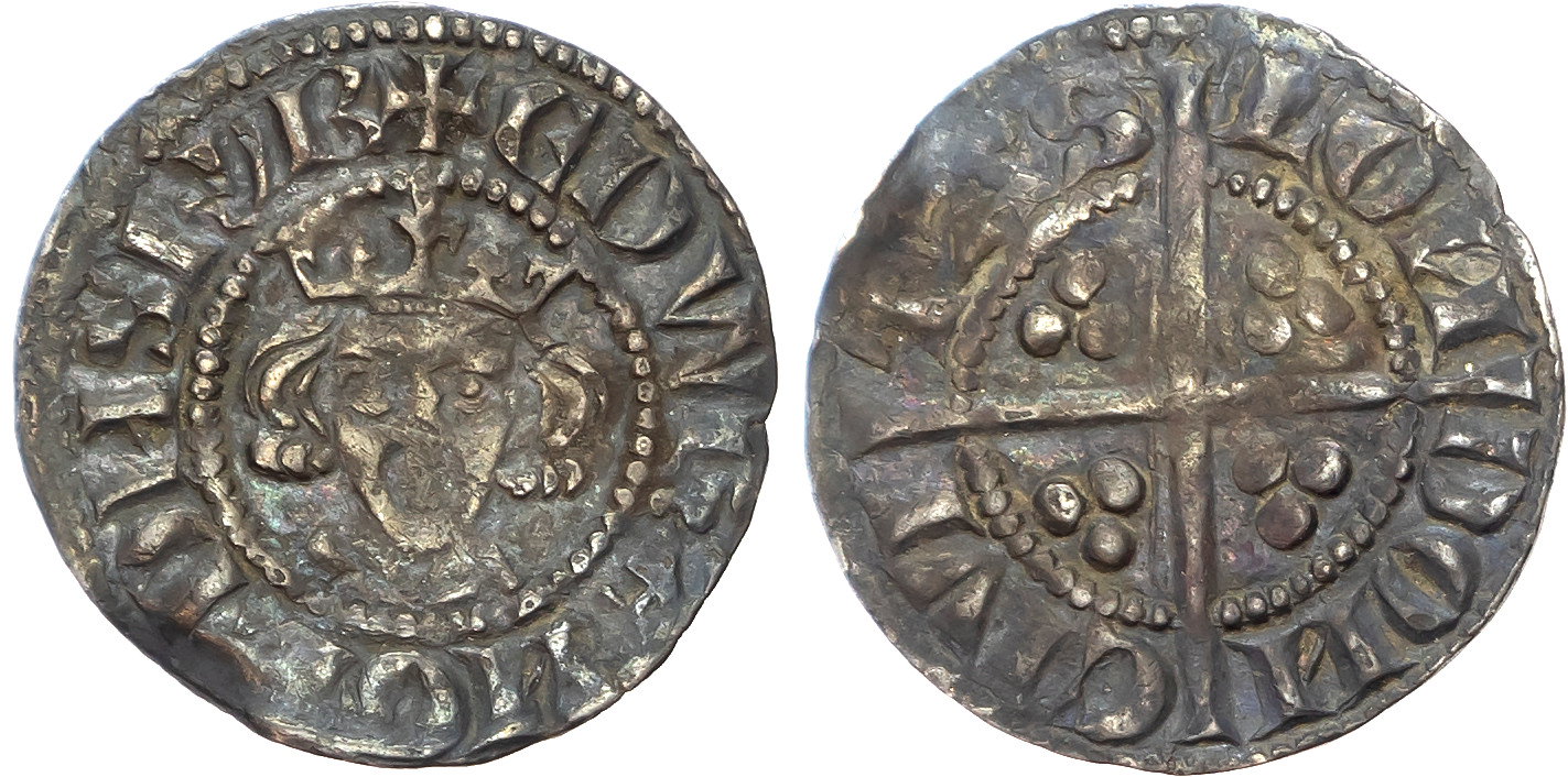 Edward I, (1272-1307), AR Penny, London mint, Class 2A.
