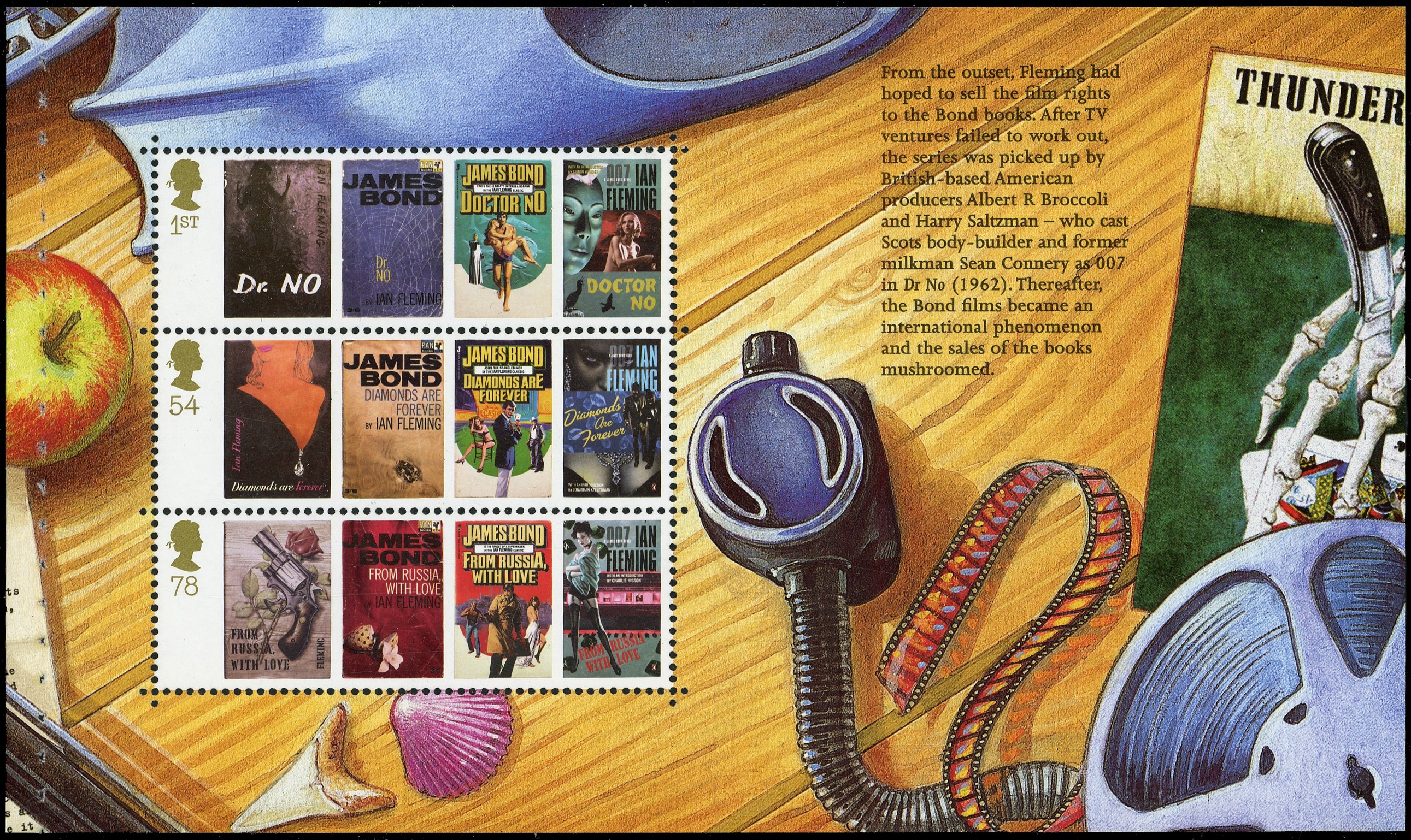 Great Britain 2008 SG 2798aa Ian Fleming...