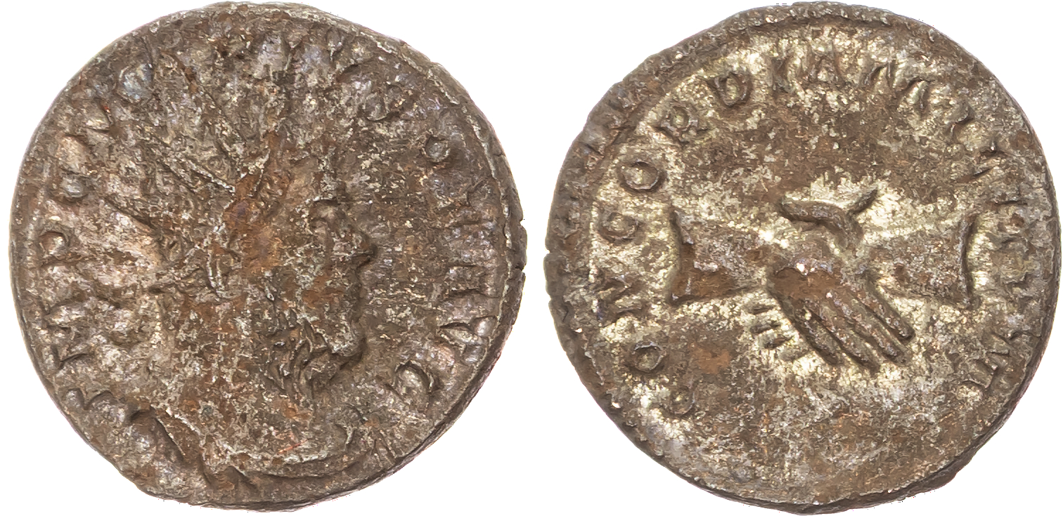 Marius (AD 269) Bi Antoninianus, Trier, 2.80g. 