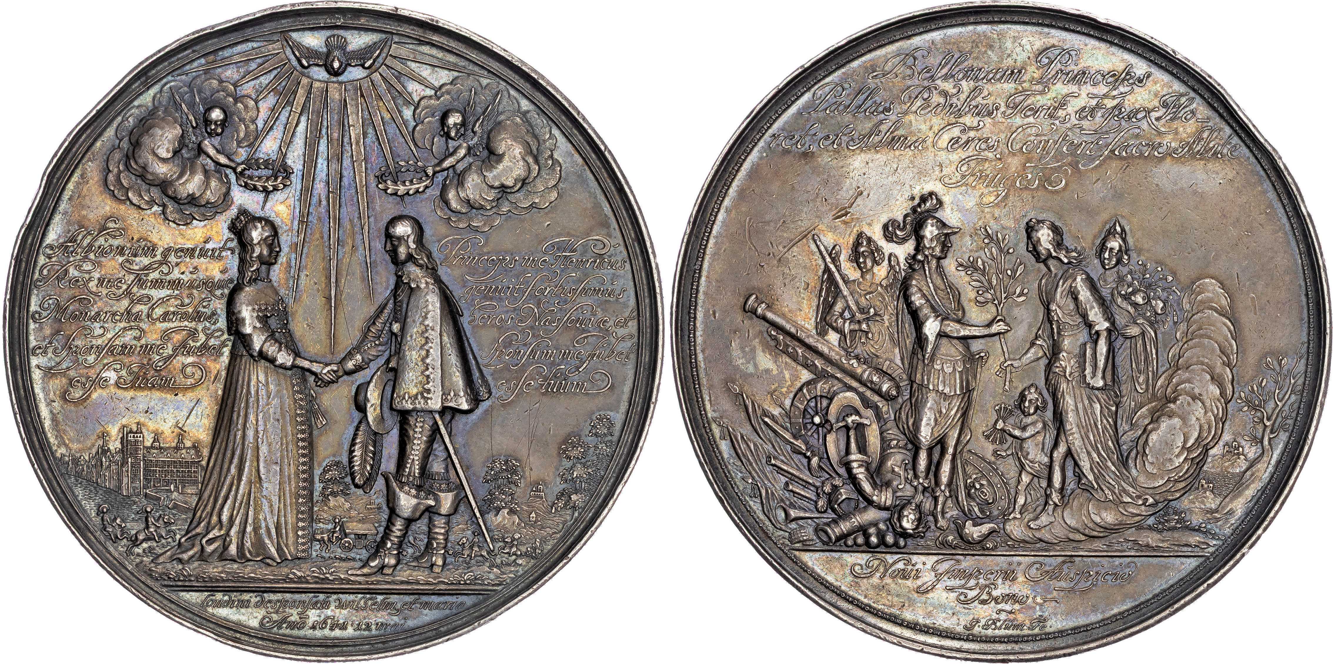 Charles I, Marriage of Princess Mary to William of Orange, 1641.