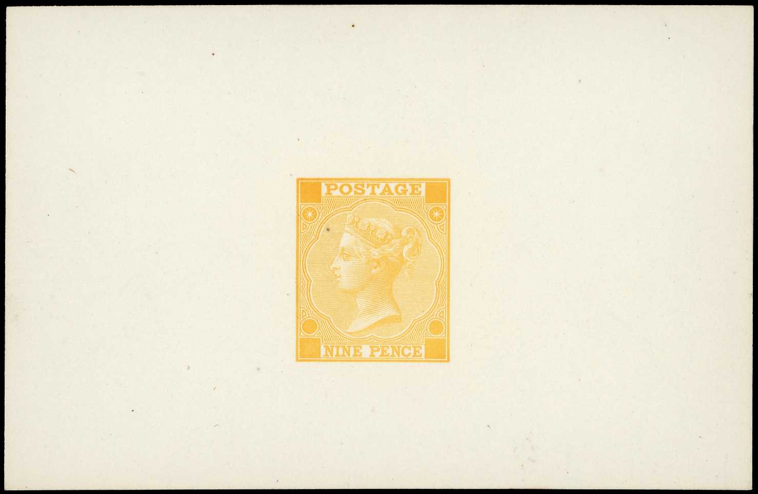 c.1870 9d Die proof. Superb example printed...