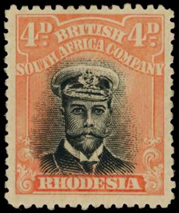 1917-20 4d Head Die IIIA, perf 14. Large...