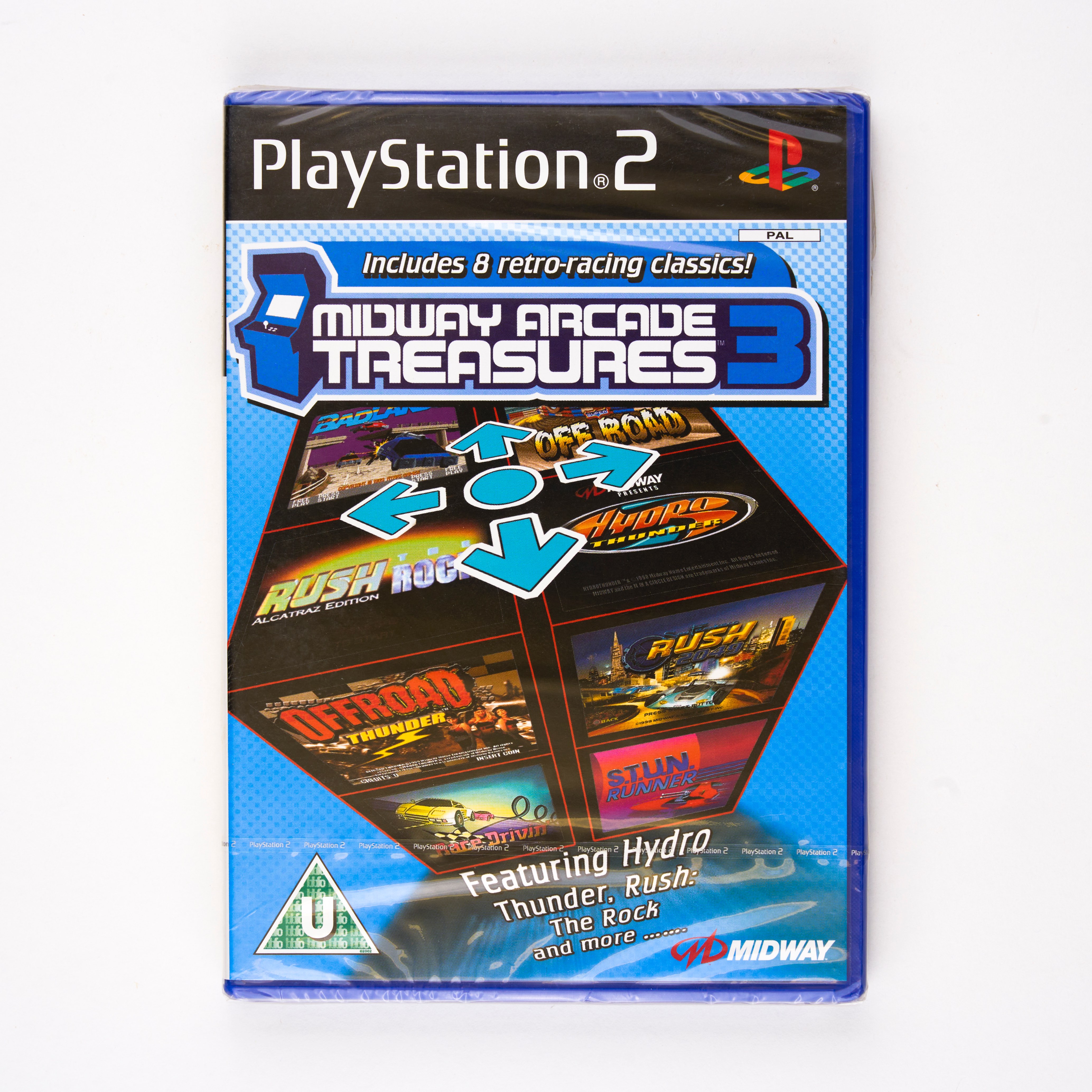 Sony  - Midway Arcade Treasures 3 PAL - Playstation 2 - Sealed 