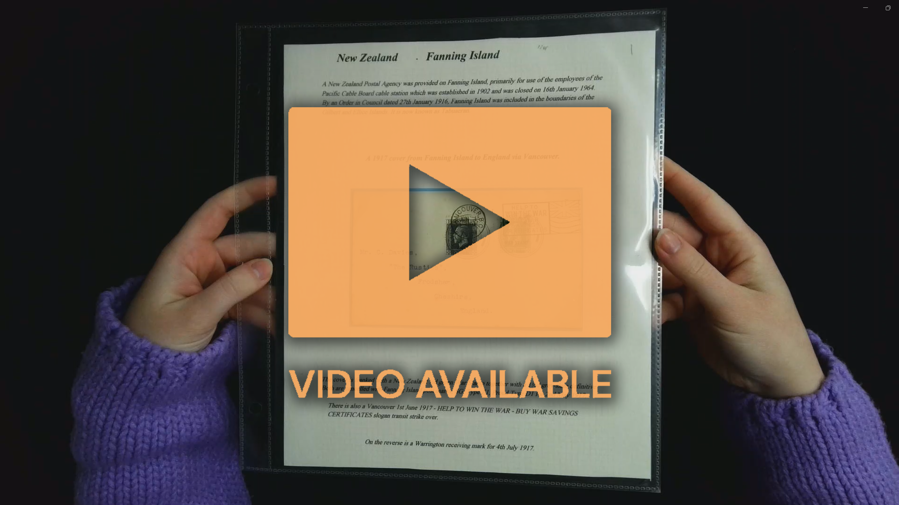 Gilbert & Ellice Islands Postal History collection