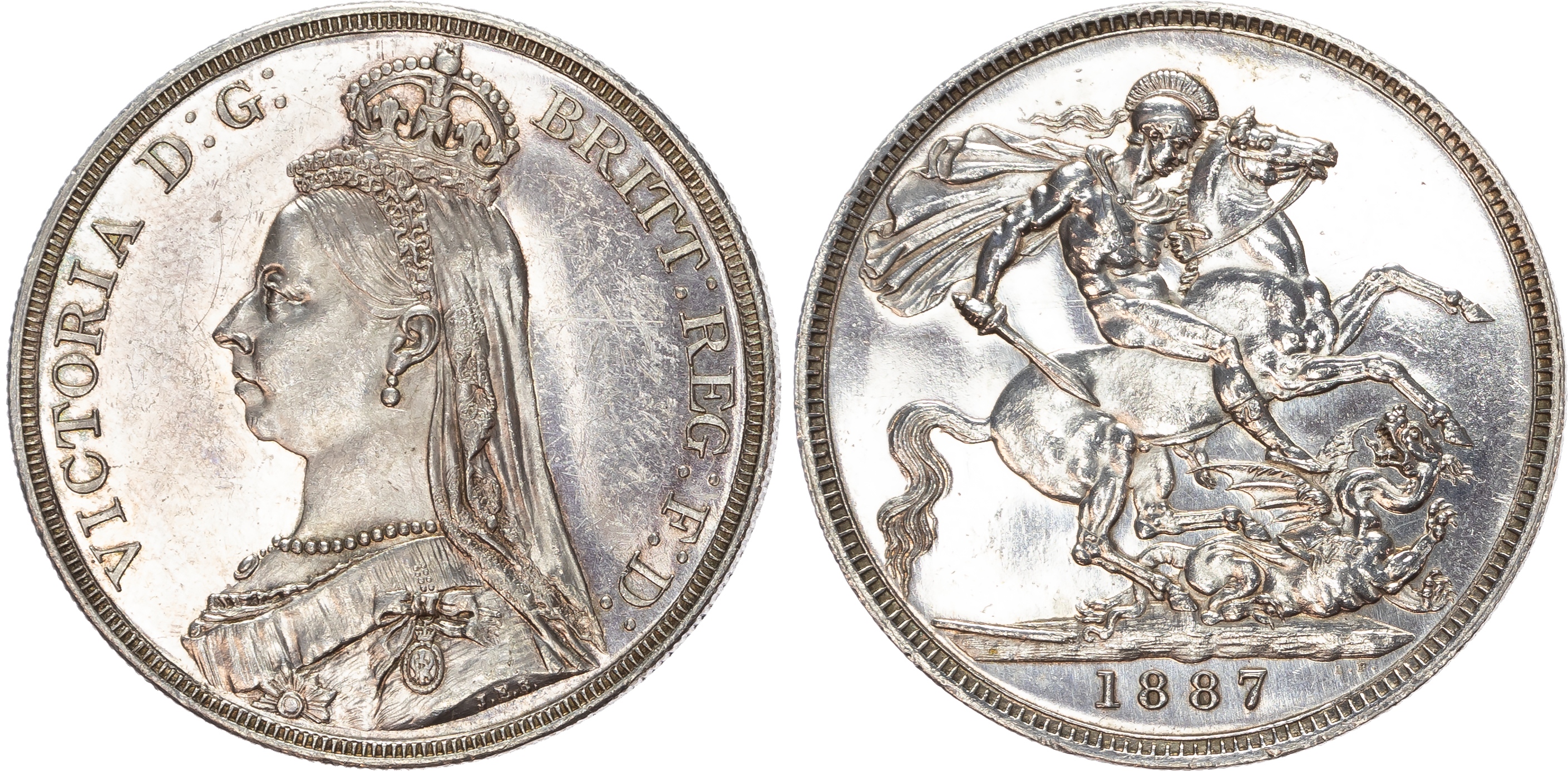 Victoria (1837-1901), Crown, 1887