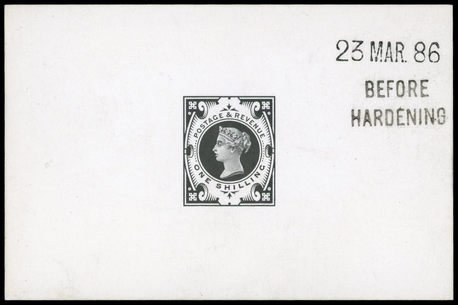 GB 1s Jubilee Die Proof