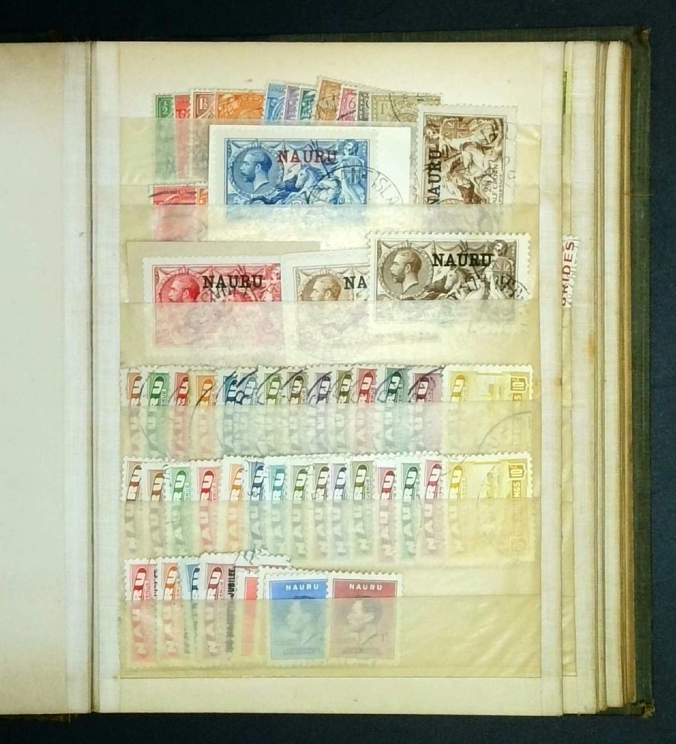 Eclectic mix of British Commonwealth stamps in...