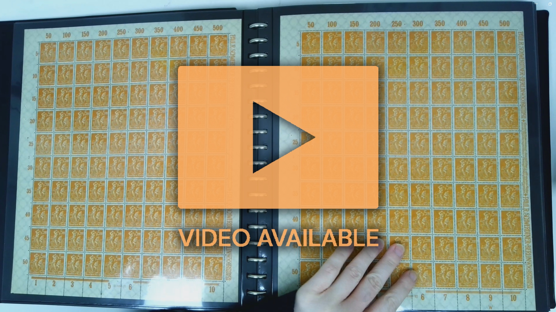 Germany Inflation 1922-23 Workers issues in complete sheets