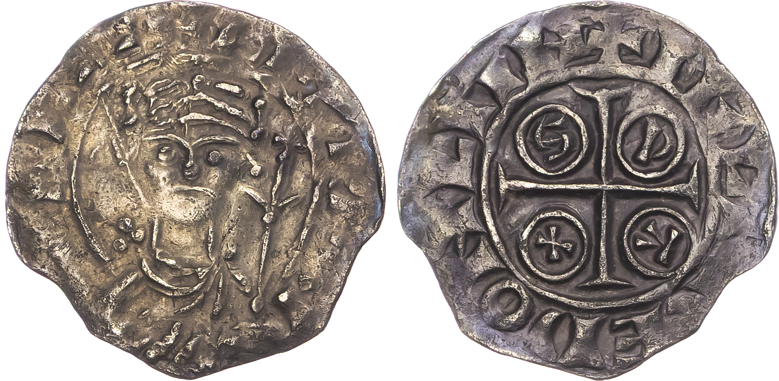 William I (1066-1087), AR Penny, PAXS type, London mint, Aelfred as moneyer.