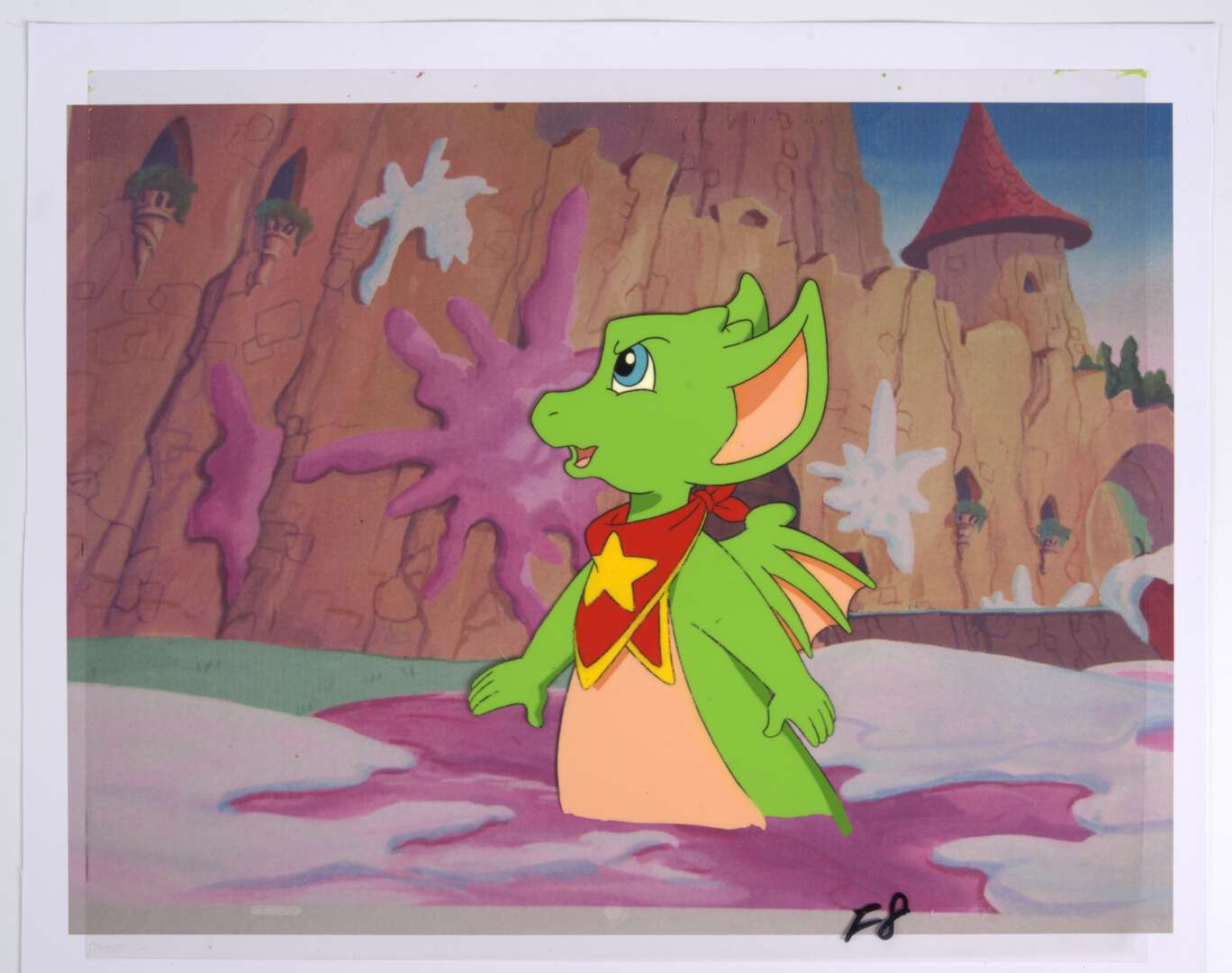 Pocket Dragon Adventures Original Production Animation Cels (DIC Productions 1998-1999) Total 3