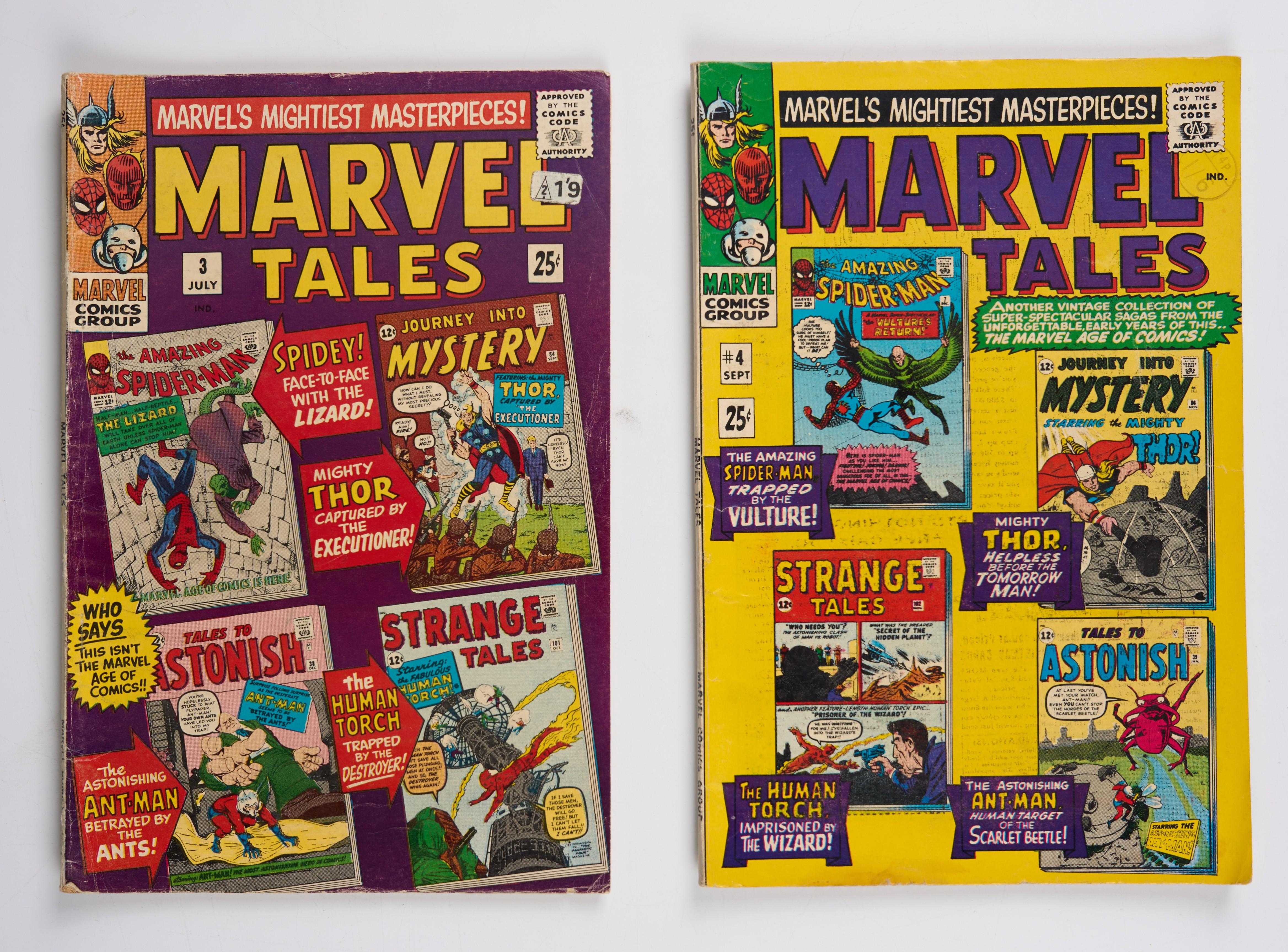 Marvel Tales Volume 2(Marvel Comics, 1966-71) Bundle of 10